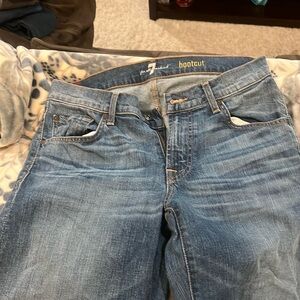 For All Man Kind woman’s jeans size 9 32 inseam.